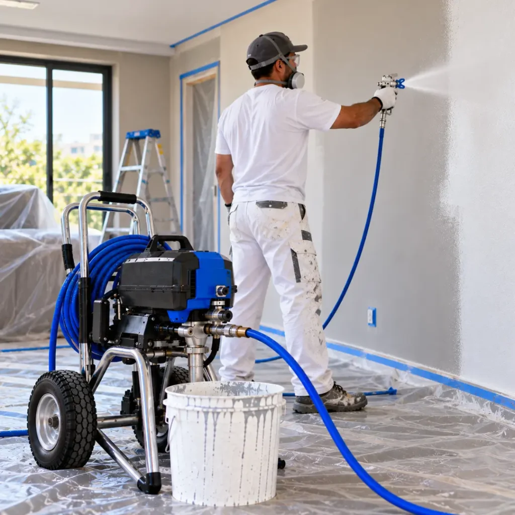 maquina airless para gesso e reboco